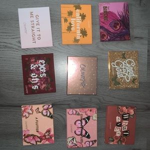 Color pop barley used eye shadow palettes willing to separate if interested!